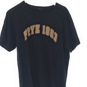 The Frye Company  Since 1863 Jet Black T-shirt SzL